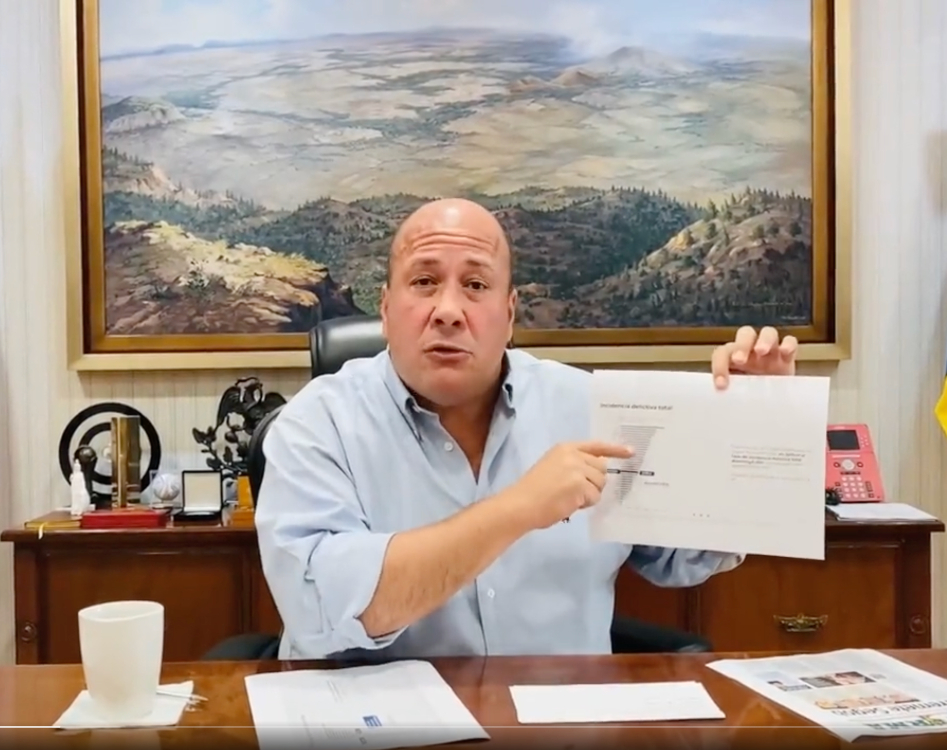 Hay más homicidios, feminicidios y secuestros en estados gobernados por Morena: Alfaro a Adán Augusto López