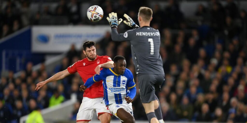 Henderson frustra al Brighton y regala un punto al Nottingham Forest