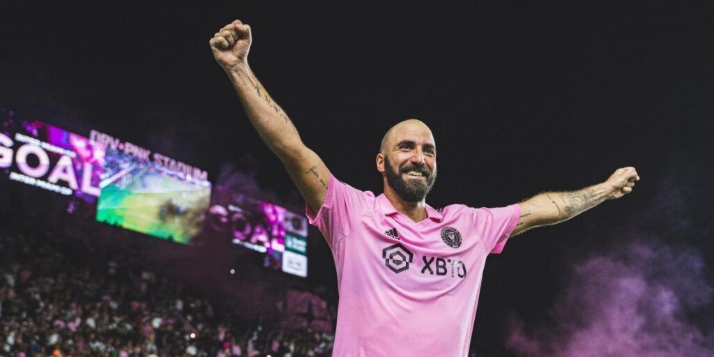 Higuaín guía al Inter Miami hacia los 'playoffs'