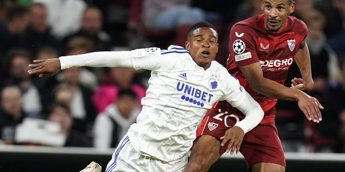 Horario y dónde ver por TV el Sevilla - Copenhague de la UEFA Champions League
