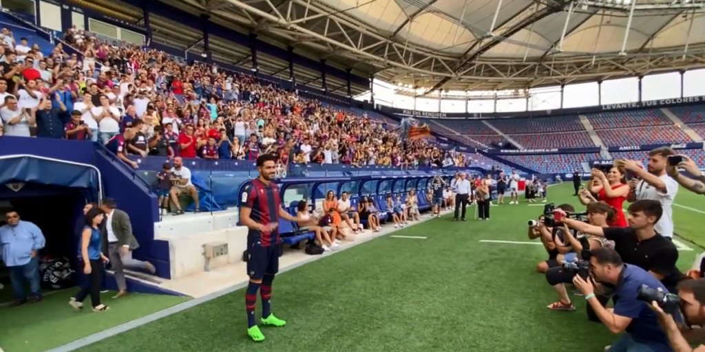 Iborra alcanza los 200 partidos con el Levante