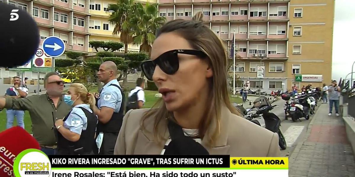 Irene Rosales da la última hora del estado de salud de Kiko Rivera tras sufrir un ictus