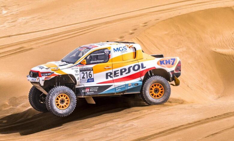 Isidre Esteve logra su mejor resultado en una prueba del Mundial de Rally-Raid