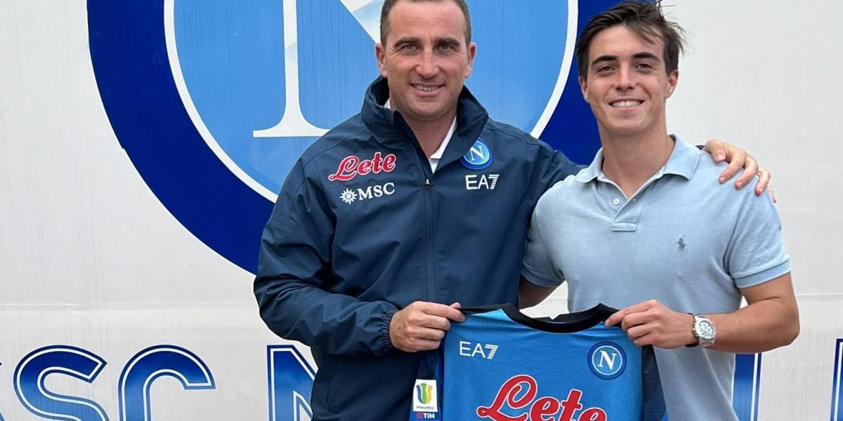 Jorge Alastuey, presentado por el Nápoles tras despedirse del Barça