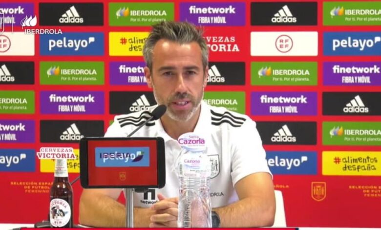 Jorge Vilda: "Estoy muy ilusionado con estas jugadoras"
