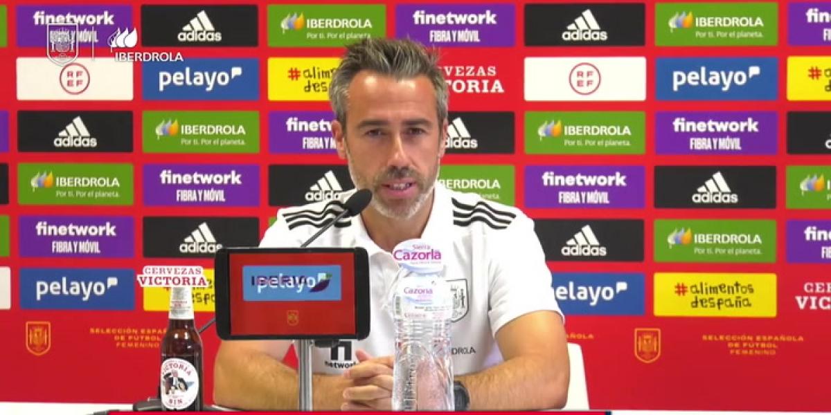 Jorge Vilda: "Estoy muy ilusionado con estas jugadoras"