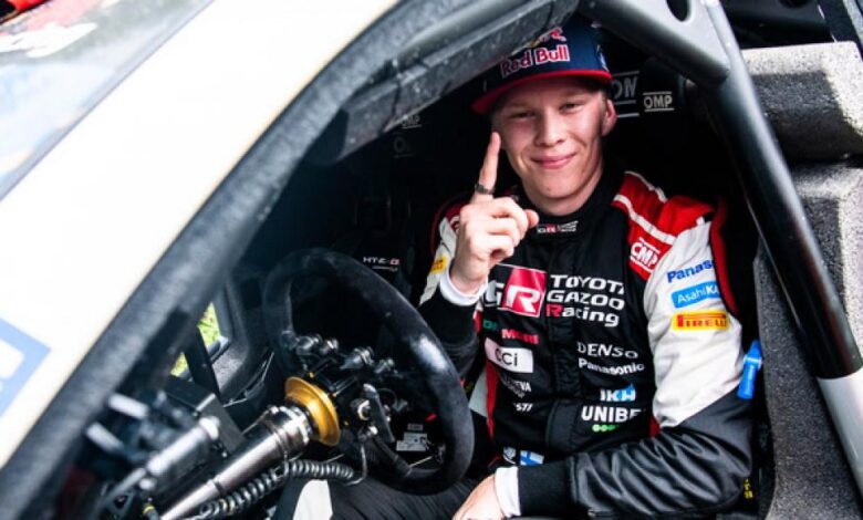 Kalle Rovanpera estrena su título de campeón en el Rally Catalunya