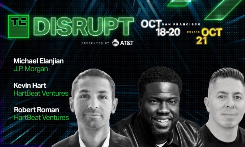 Kevin Hart se toma en serio la inclusión financiera en Disrupt