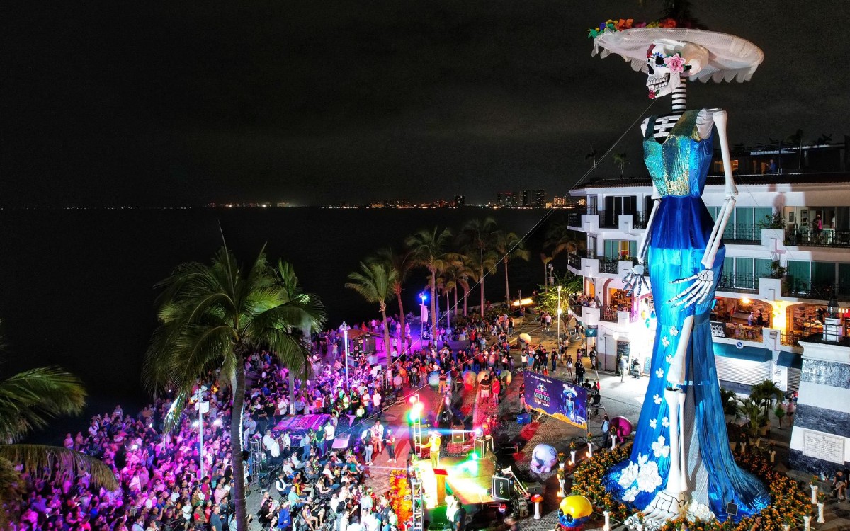 La Catrina más grande del mundo estará en Puerto Vallarta; busca batir récord Guinness | Fotos