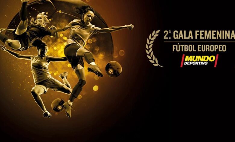 La II Gala de Mundo Deportivo reúne a las protagonistas del fútbol europeo femenino