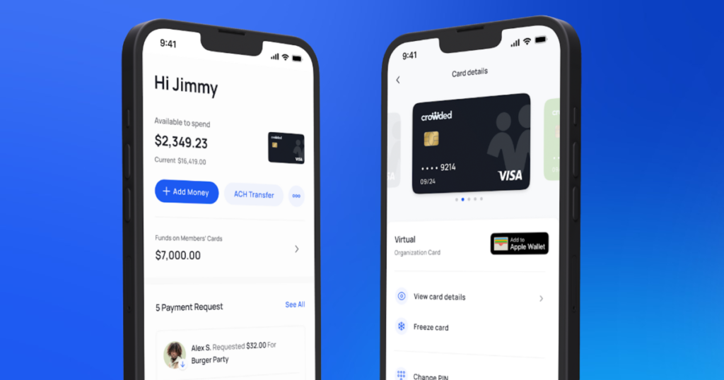 La aplicación de Crowded brinda flexibilidad bancaria a clubes y asociaciones