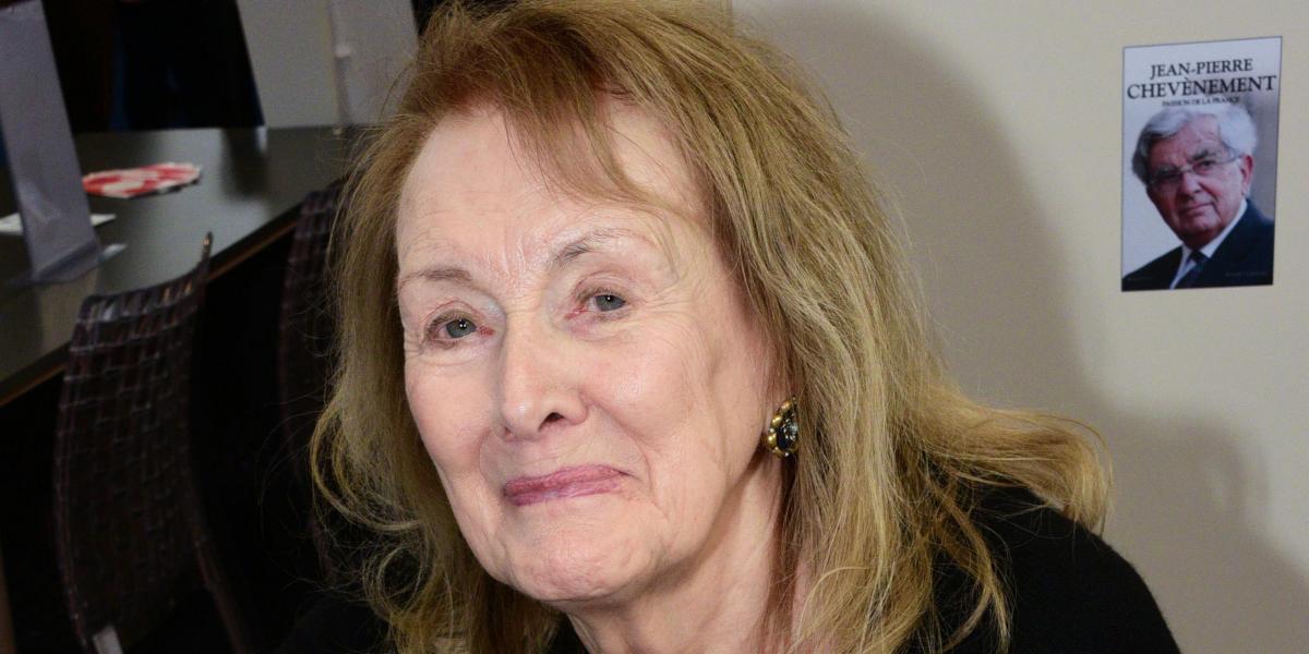 La escritora francesa Annie Ernaux, Premio Nobel de Literatura 2022
