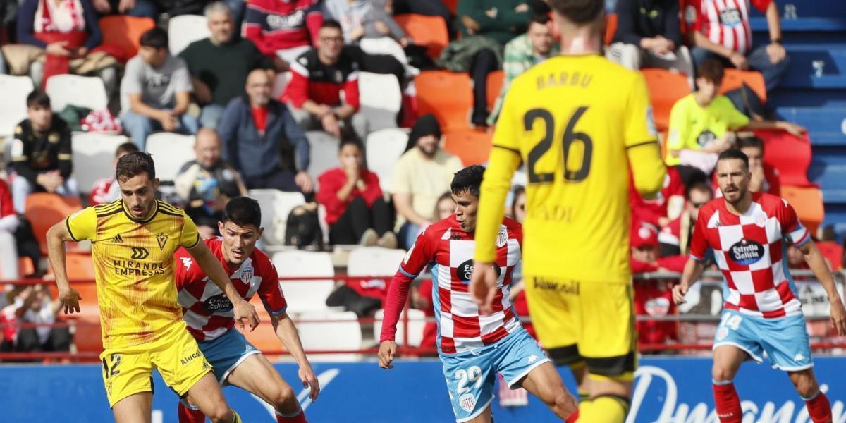La falta de puntería y el VAR fuerzan las tablas entre Lugo y Mirandés