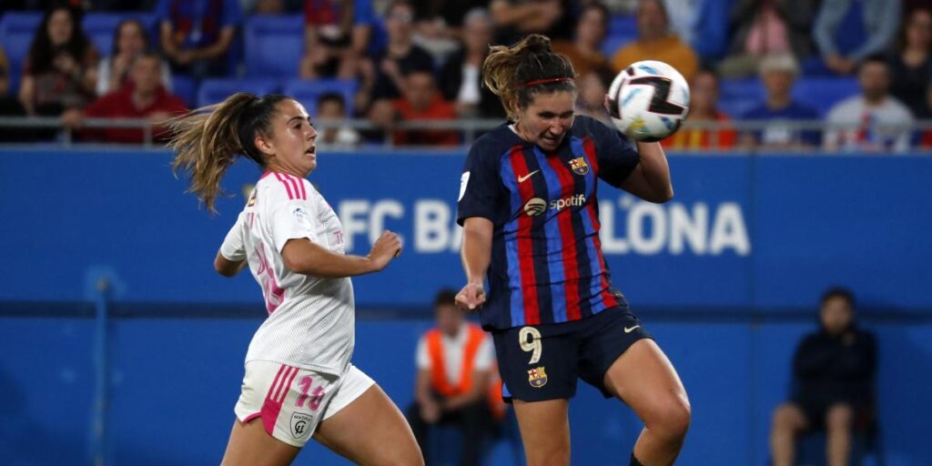 La goleada del Barça al Madrid CFF, en imágenes
