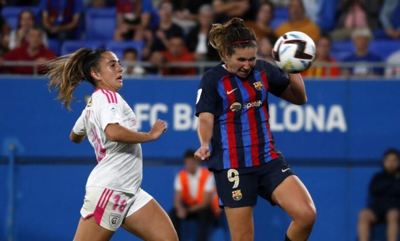 La goleada del Barça al Madrid CFF, en imágenes