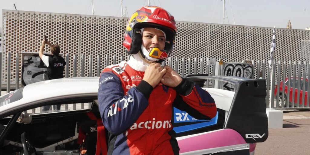 Laia Sanz: "Es muy divertido correr en coches eléctricos"