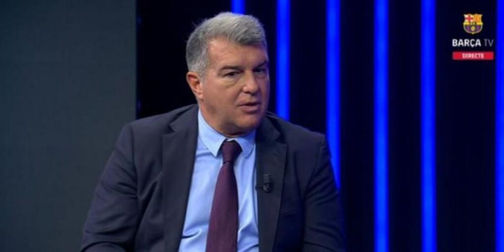 Laporta: "La confianza en Xavi sigue intacta, por descontado"