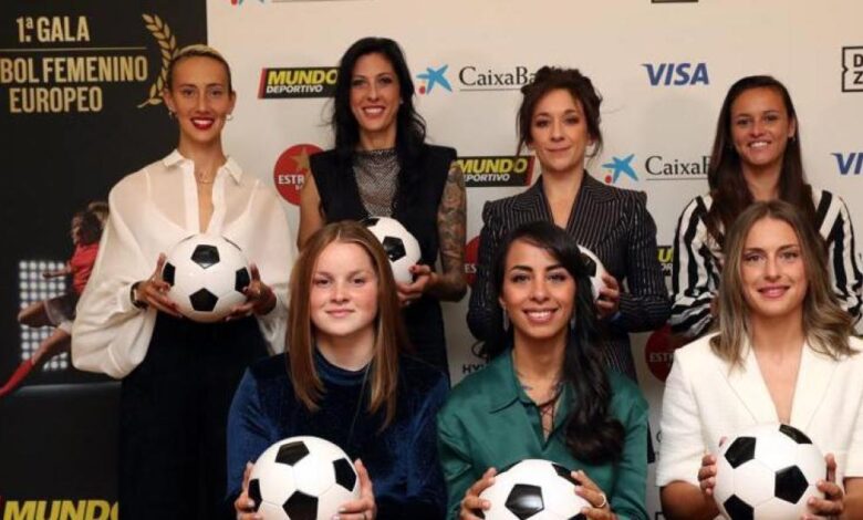 Las estrellas del fútbol europeo se reúnen hoy en la II Gala Femenina de MD