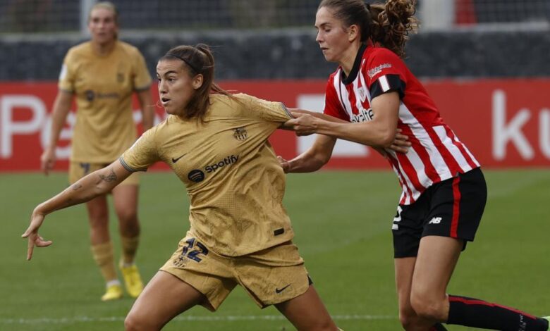 Las imágenes de la victoria del Barça femenino sobre el Athletic