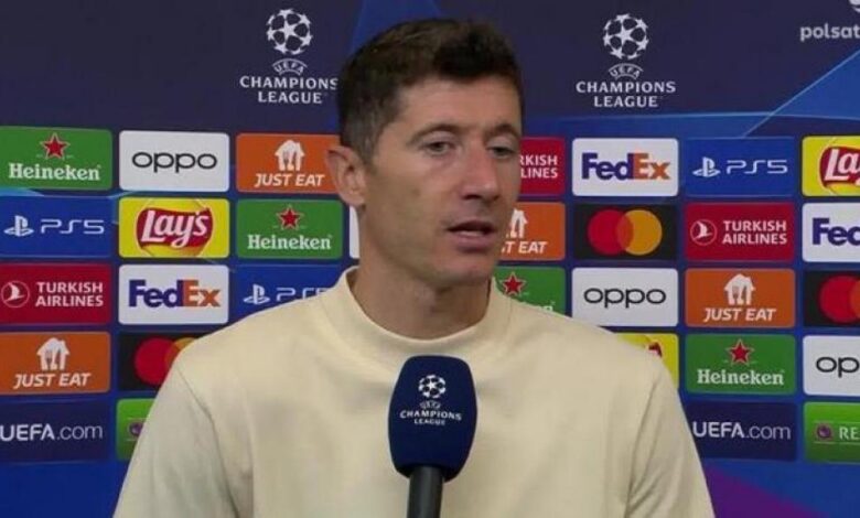 Lewandowski: "Teníamos tantas ganas de marcar que nos olvidamos de la defensa"