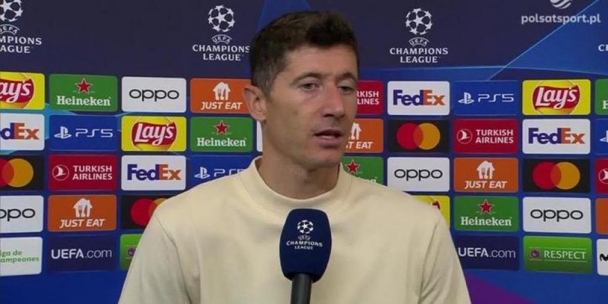 Lewandowski: "Teníamos tantas ganas de marcar que nos olvidamos de la defensa"