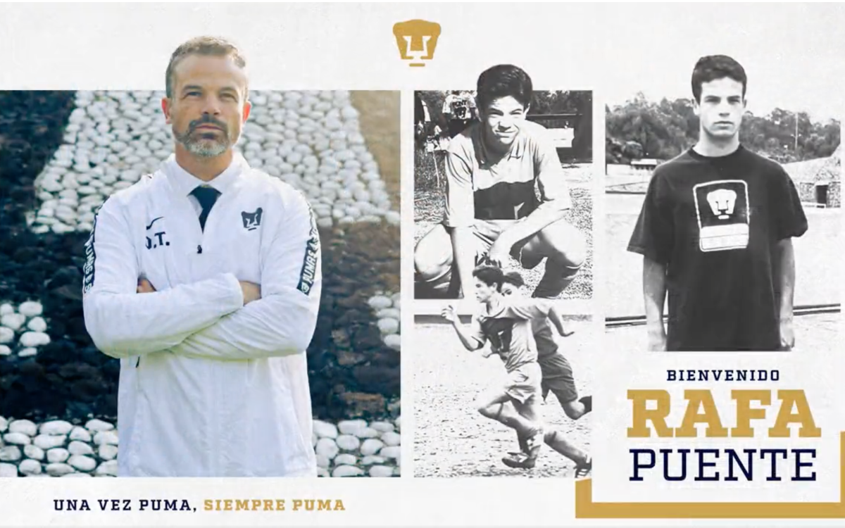 Liga MX: Pumas presenta a Rafael Puente como nuevo Director Técnico | Video