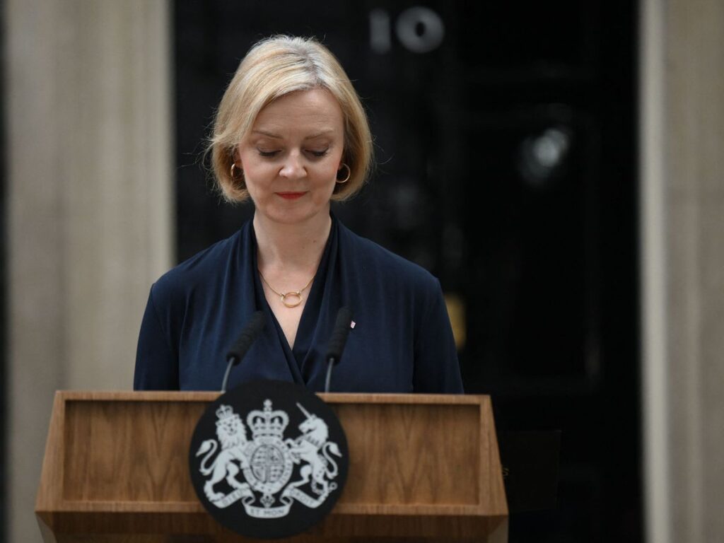 Liz Truss dimite como primera ministra del Reino Unido tras 44 días en el cargo