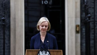 Liz Truss renuncia como primera ministra del Reino Unido