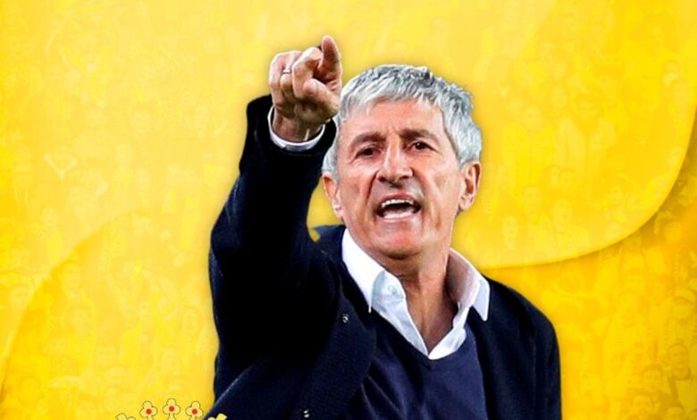 Llega Quique Setién al timón del Submarino Amarillo | Tuit