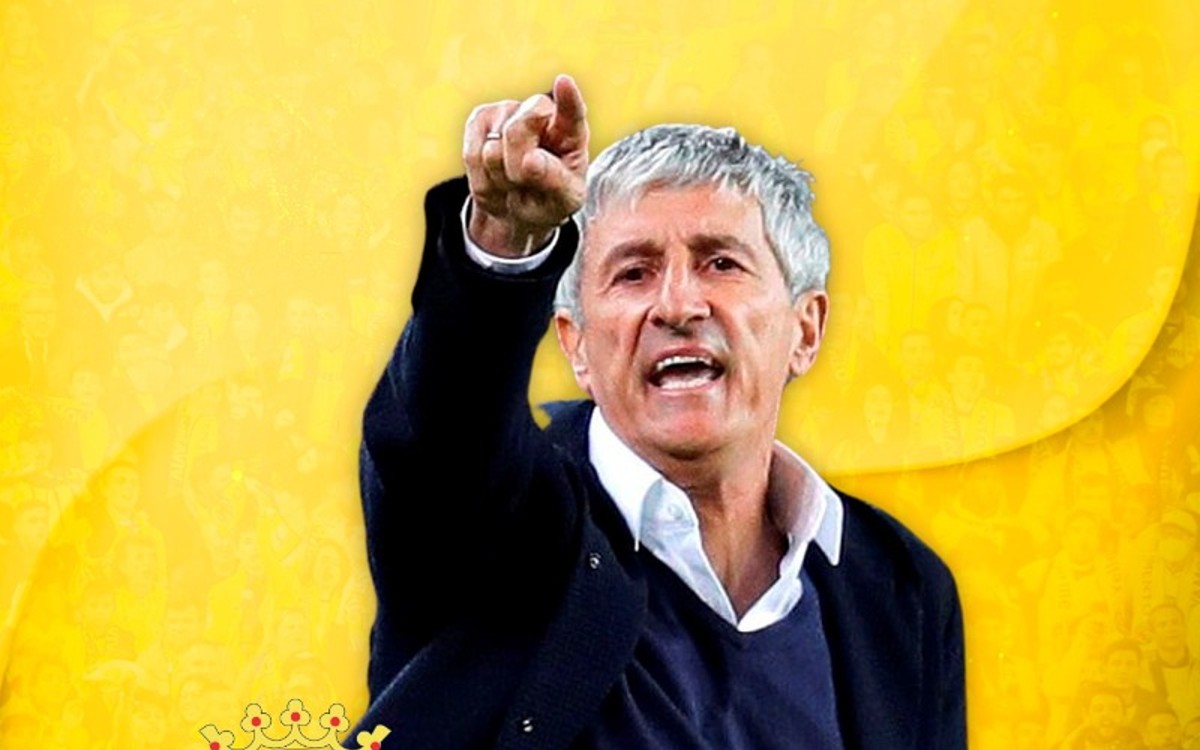 Llega Quique Setién al timón del Submarino Amarillo | Tuit