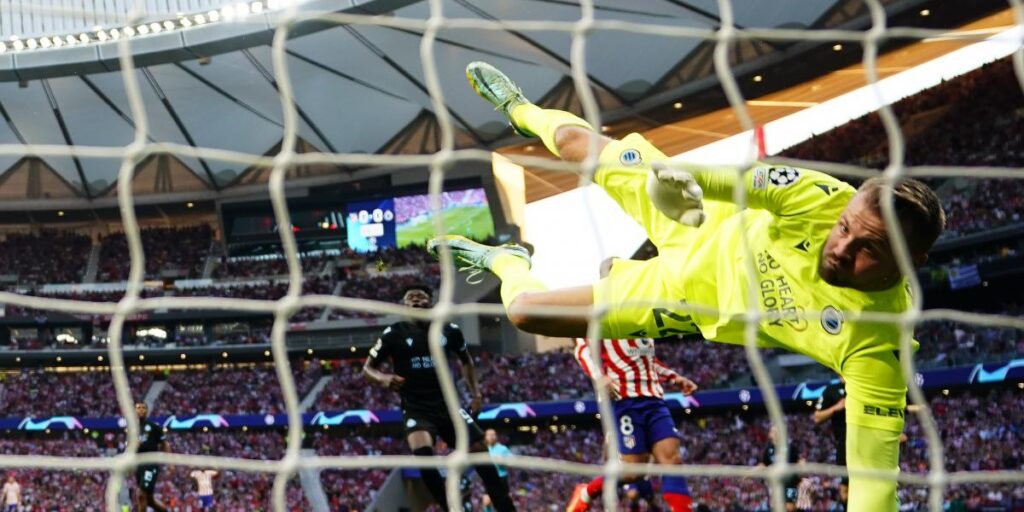 Lo de las paradas de Mignolet sí que fue 'cosa de Brujas'