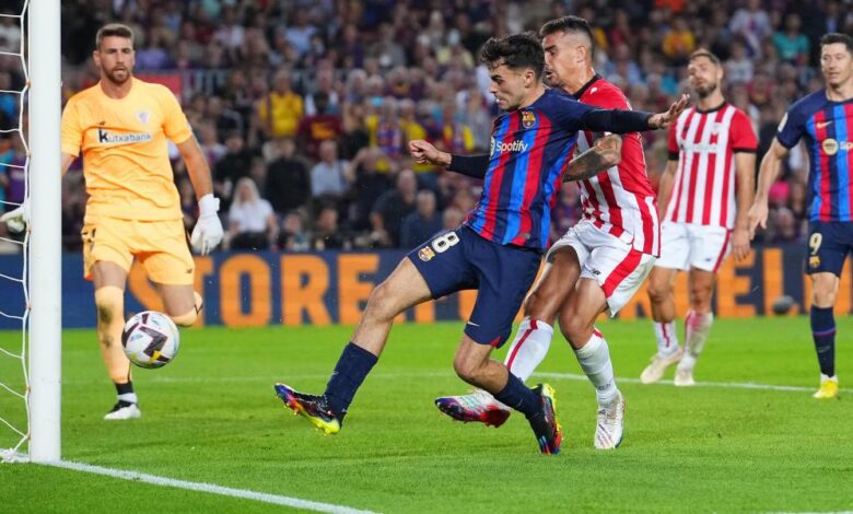 Lo de un medio de 'extremo' ante el Athletic no es nuevo con el Barça