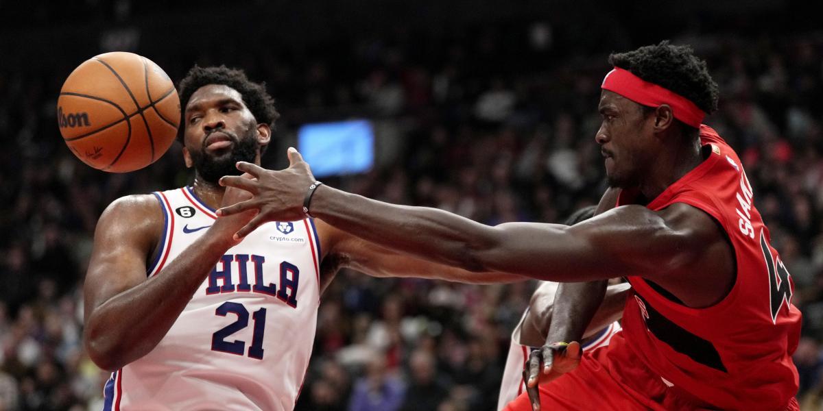 Los Raptors aleccionan a los Sixers al son de Siakam y Trent Jr.