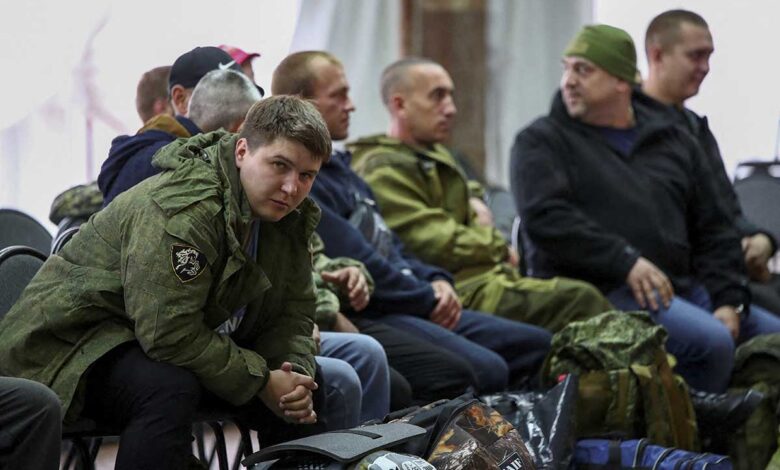 Los reservistas movilizados por Rusia, obligados a llevar su propio botiquín