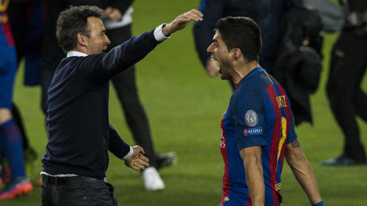 Luis Suárez: "Luis Enrique es el mejor entrenador que tuve en mi carrera"