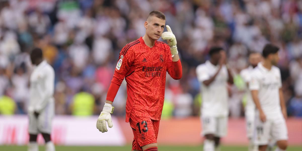 Lunin: "Desde niño soñé con jugar un Clásico"