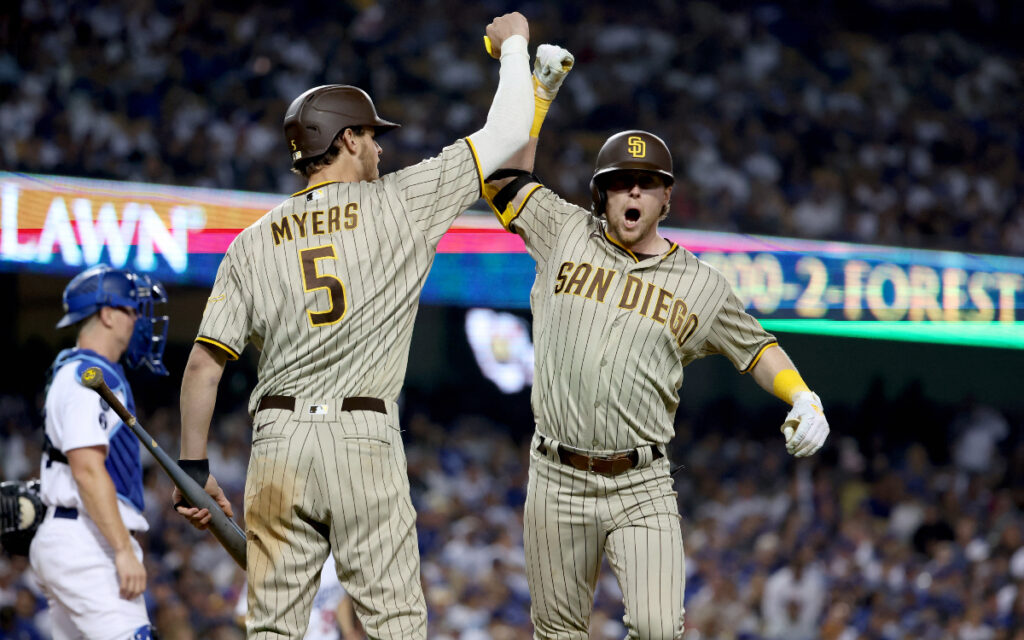 MLB: Padres escapan del Dodger Stadium con la victoria y empatan la Serie Divisional | Video