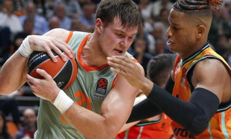 Maik Kotsar, del Baskonia, primer MVP de la jornada en la Euroliga