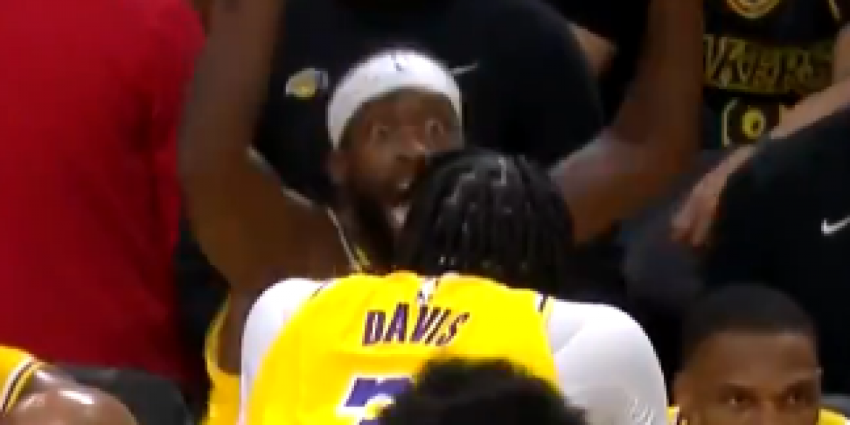 Mal rollo en los Lakers: el 'moco' de Beverley a Anthony Davis