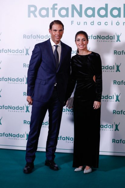 Rafa Nadal y Xisca Perelló posando