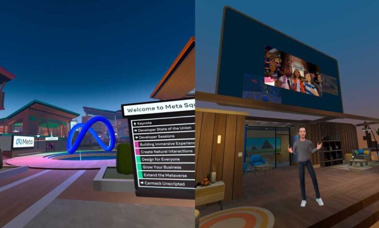 Mi torso virtual fue al Meta Connect 2022