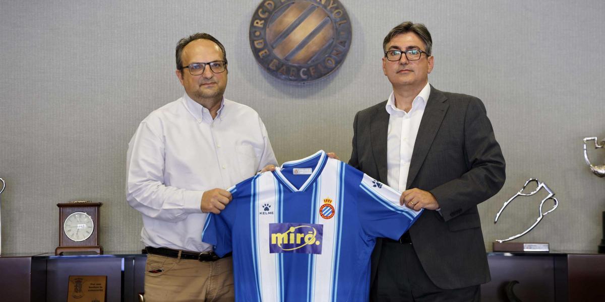 Miró renueva su colaboración con el Espanyol