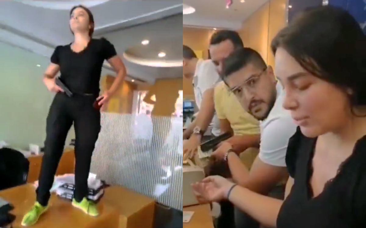 Mujer que asaltó banco para sacar su propio dinero sale bajo fianza en Líbano