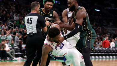 NBA: Marcus Smart asegura que pudo 'haberle roto la cabeza' a Embiid en trifulca | Video