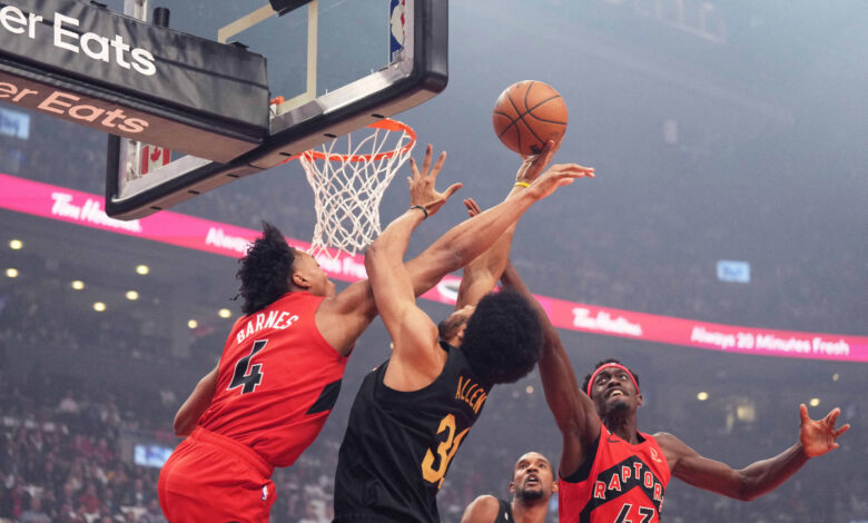 NBA: Toronto arruina el debut de Donovan Mitchell en apretada victoria | Video y Resultados