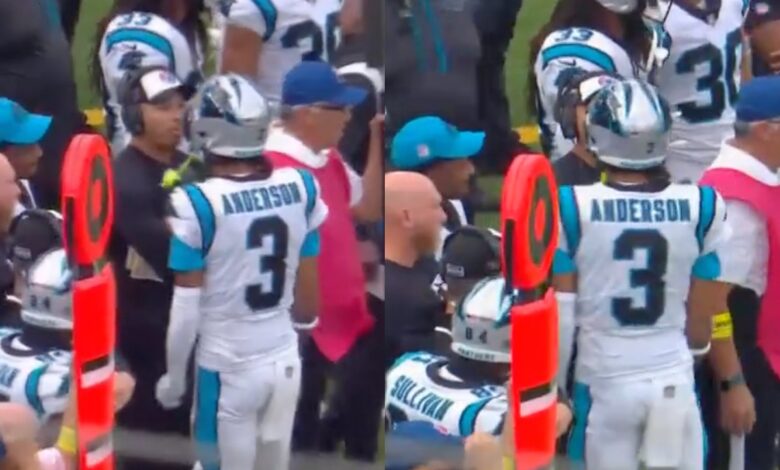 NFL: Expulsan a Robby Anderson tras enfrentarse a su entrenador | Video