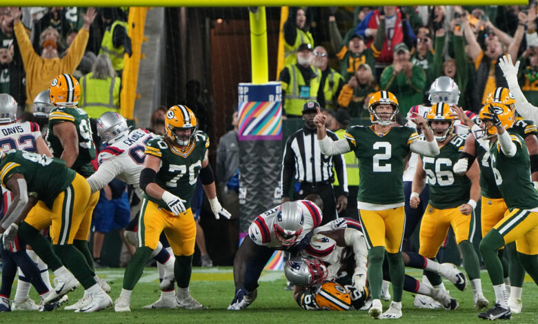 NFL: Green Bay doblega a Patriotas en tiempo extra | Video