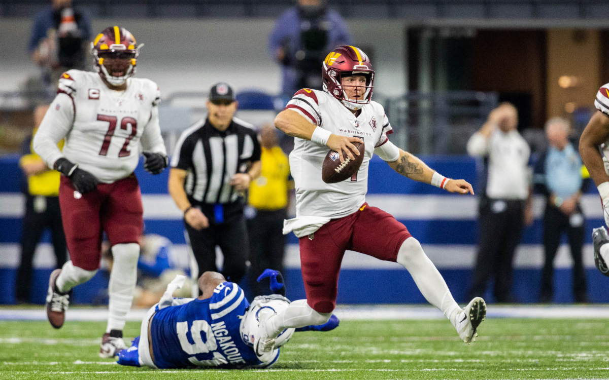 NFL: Heinicke carga con Washington para imponerse a los Potros | Video