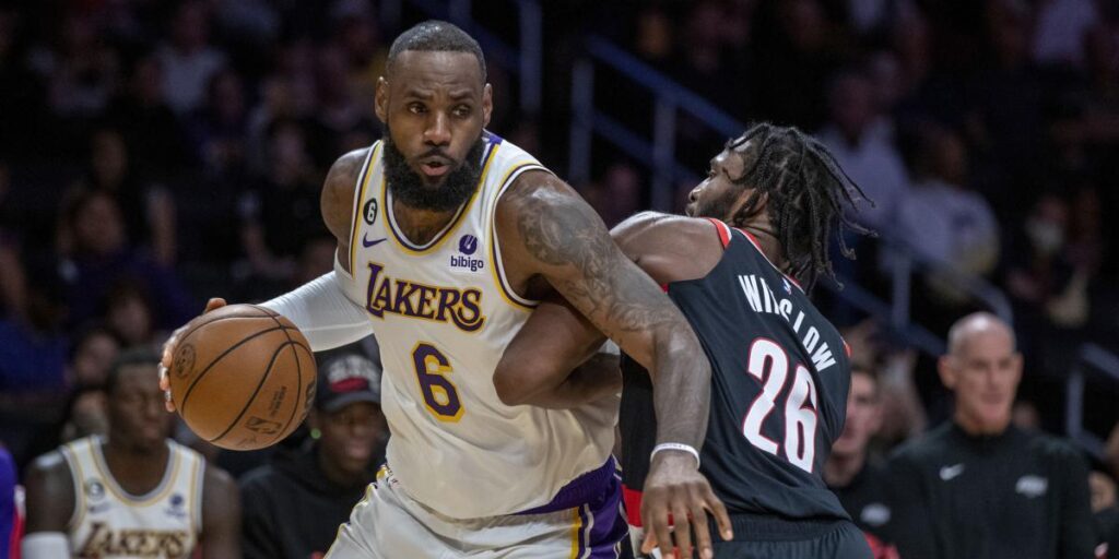 Ni con LeBron ni con Davis. Los Blazers lo ratifican: los Lakers no dan para más