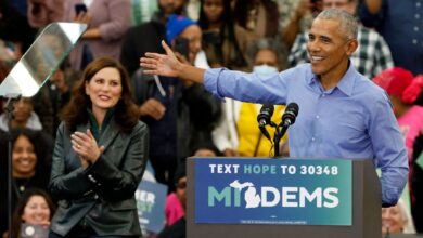 Obama, al rescate de los demócratas en Estados clave: “En estas elecciones nos jugamos la democracia”